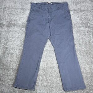 Levi's Signature Jeans Men's 36x30‎ Gray Athletic Fit Straight Leg